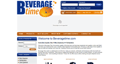 Desktop Screenshot of beveragetime.com